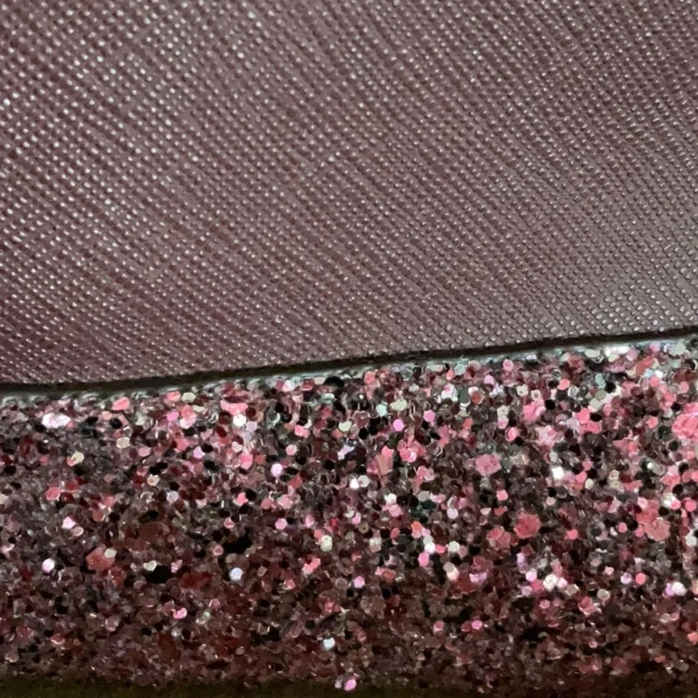 Kate Spade Burgundy Glitter Crossbody Hand Bag